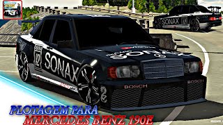 Plotagem Para Mercedes Benz 190E Car Parking Multiplayer
