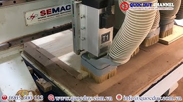 Máy CNC 4 Đầu - Máy CNC Router 4 Trục Phy Cắt Ván Công Nghiệp - SM 1325B4 | Quốc Duy