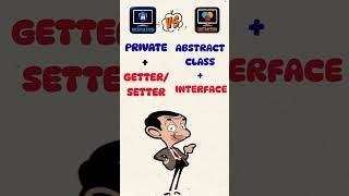 Encapsulation vs Abstraction Explained in 60 Seconds! ☕ #shorts ⭐