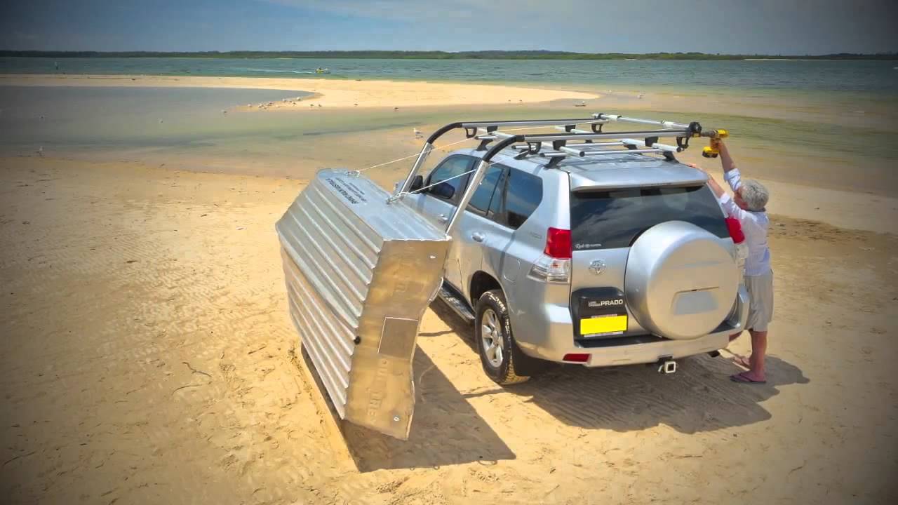 Rhino Rack Water Rhino Rack Water RSBL Side Boat Loader - YouTube