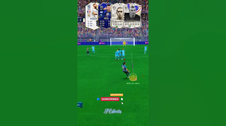 Ft. Players Free kick In Fifa !...#FC25 #fc25 #eafc25 #FC26 #shorts