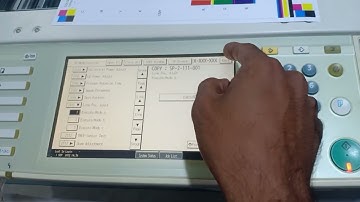 Ricoh mp c2051/2551/2050 2003all machine focus position line adjustment