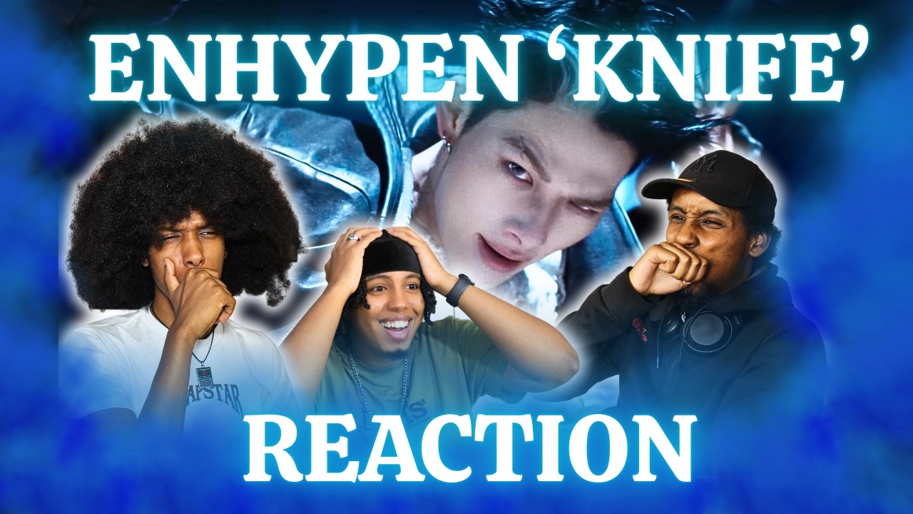 ENHYPEN ‘Knife’ Official MV | REACTION! | THEY WENT DARK 😳
