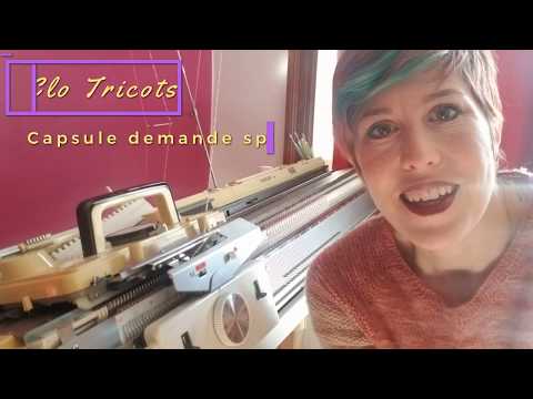 Ancienne Machine à Tricoter Silver AG-20 - Marqueterie Roseaux Argentés - NOS
