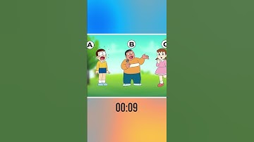 Ai là người ngoài hành tinh? CMT đáp án của bạn nhé  #dovuigiaitri #games #dovui #cartoon #doraemon