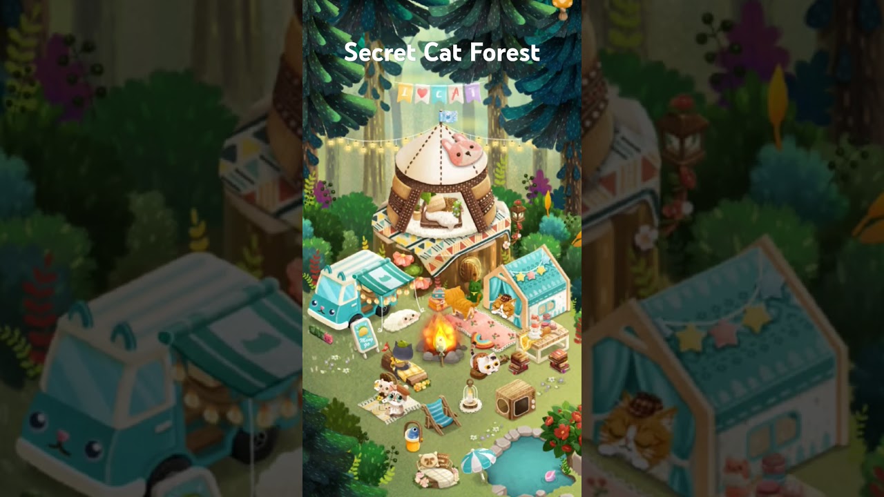 Secret Cat Forest Levels
