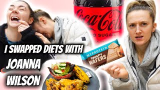 JOANNA WILSON CONTROLLED WHAT I EAT FOR 24 HOURS | Training day on a regular persons diet!