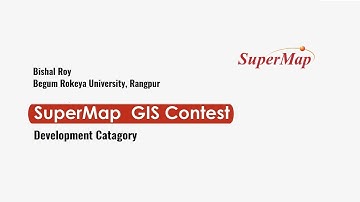 Creating Web Map: Emergency Services in Rangpur using SuperMap iServer