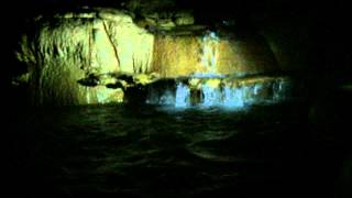 Belize Cave Tubing Waterfall #2