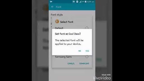 How to Change Font Style On Android Device