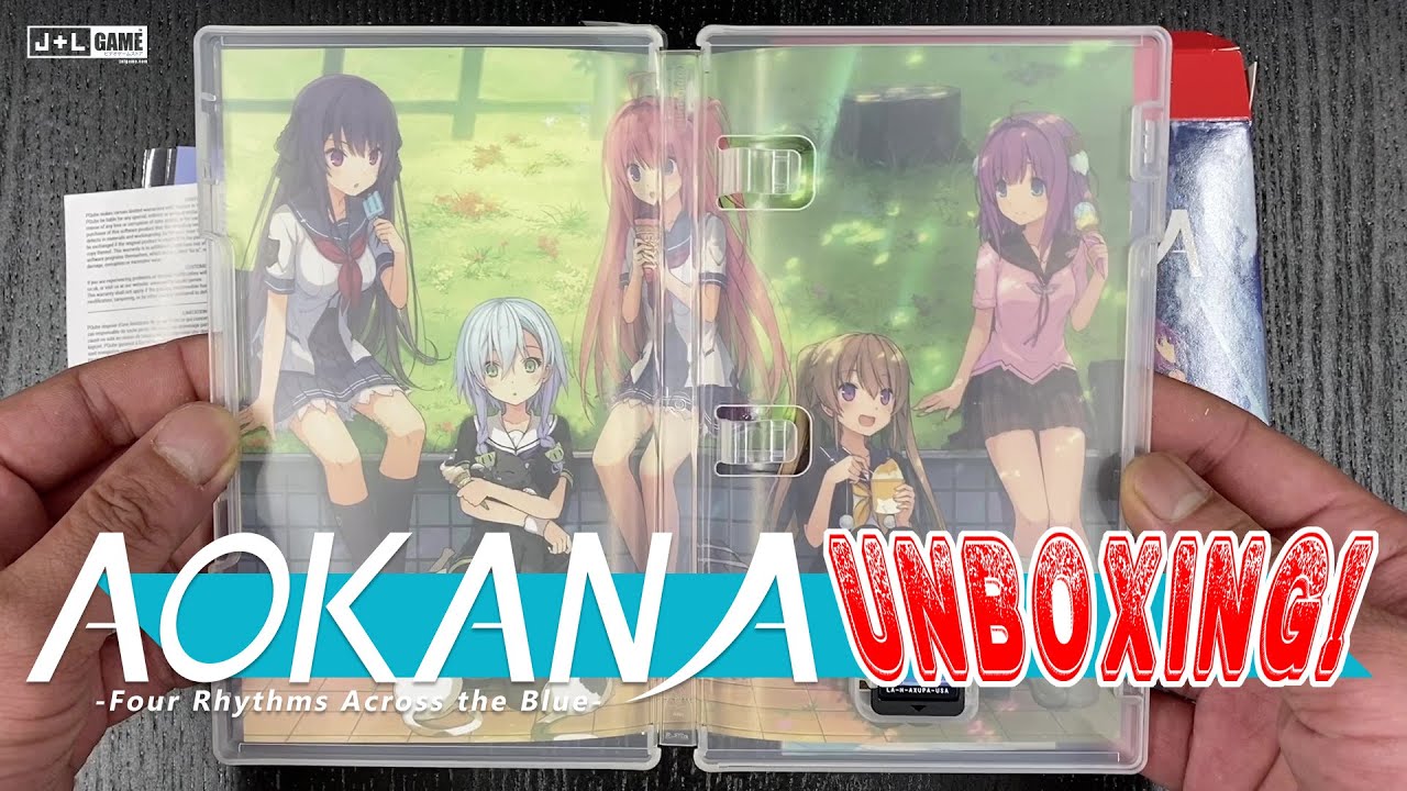 Aokana - Four Rhythms Across the Blue - UNBOXED - Nintendo Switch