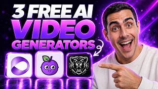 Make FREE and UNLIMITED AI Videos With These 3 Tools