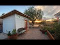 Studio shed backyard transformation