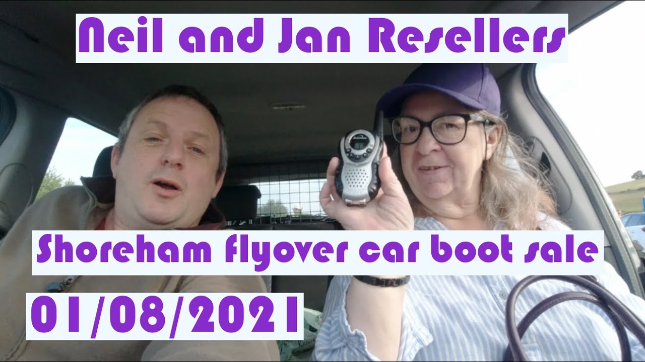 Neil and Jan Resellers shoreham fly over car boot sale - YouTube