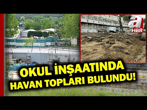 Okul İnşaatında 30 Havan Topu! Nasıl İmha Edilecek? 