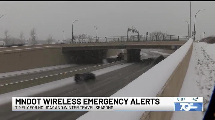 MnDOT alert system helpful for holiday, winter travel