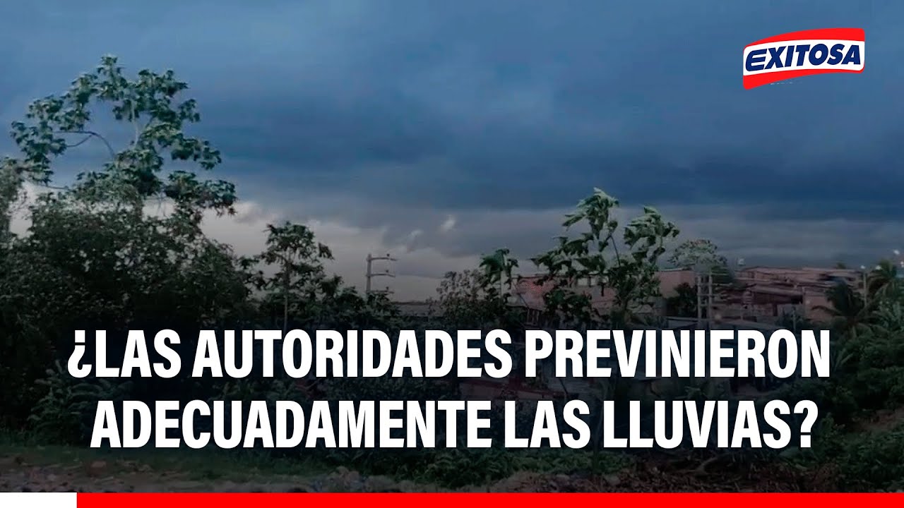 🔴🔵 TACNA: ¿Considera que las autoridades han hecho un buen trabajo de prevención ante las lluvias?