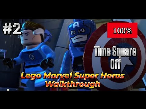 Lego Marvel Super Heros - Time Square Off (100%) Walkthrough Part 2 ...