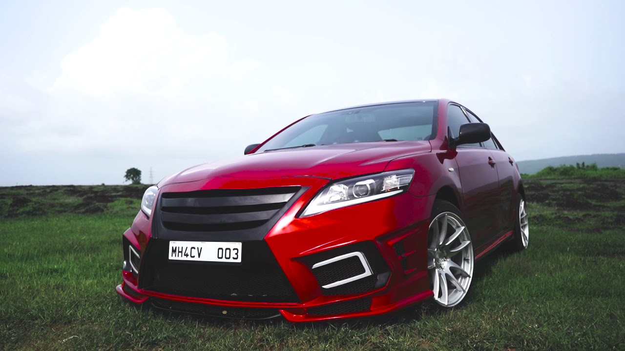 TOYOTA カムリ AVALON Dragon 改造 modify CAMRY Modified Toyota Camry | Red Dragon | 360 Motoring Calicut