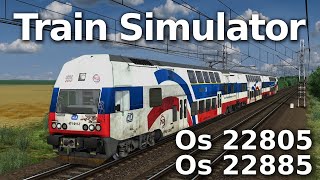 Train Simulator | Os 22805/22885 Kolín - Kutná Hora a zpět