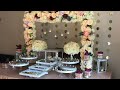 DIY- dessert table decor DIY- bling Decor Diy- Wedding decor