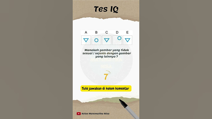 Latihan ngerjain soal tes IQ yuk ! Asah otak biar IQ makin tinggi ! #shorts #iqtest