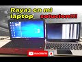 Mi Laptop tiene rayas en la pantalla, Causas y Solución.