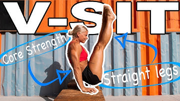 6 EXERCISES TO LEARN V-SIT - BEGINNER TUTORIAL