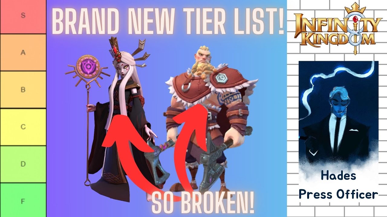 (Hades Tier List) New Best Build In The GAME!!! - Infinity Kingdom