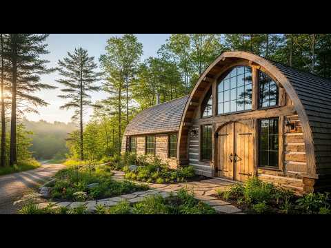 أفكار ديكور داخلي وخارجي لأكواخ كوونست الخشبية المريحة والمعاصرة