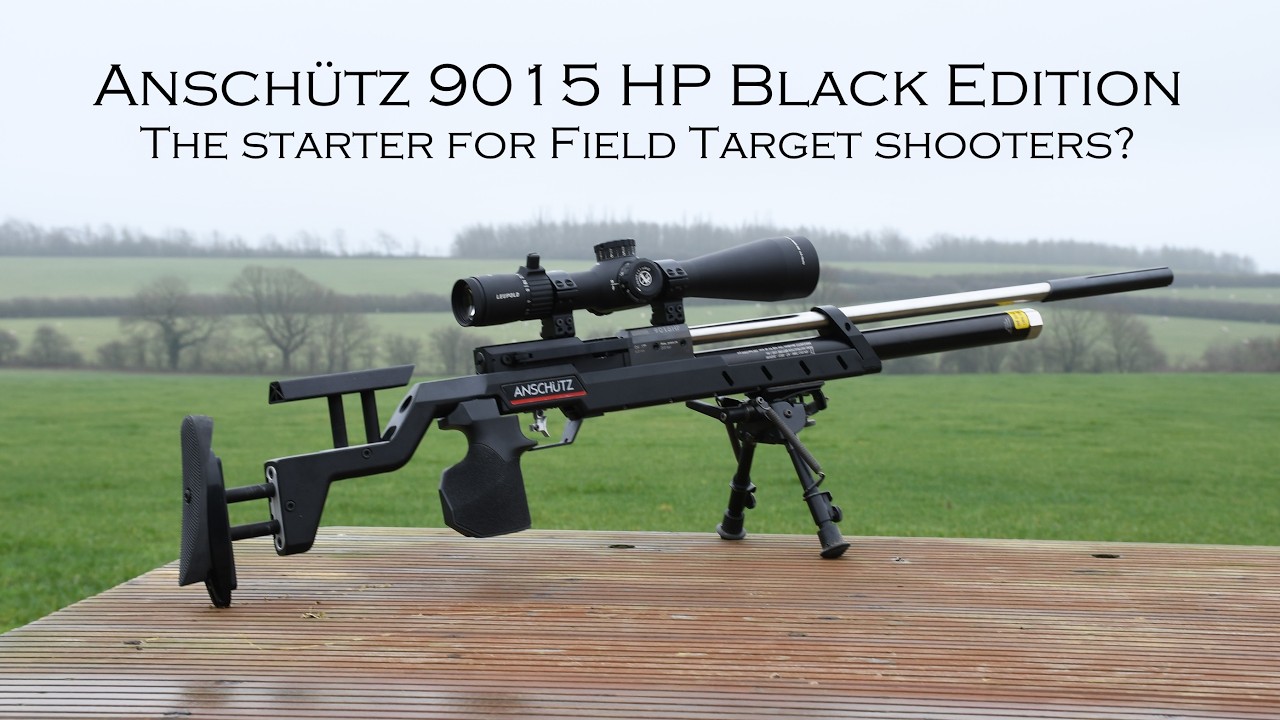Anschütz 9015 HP Black Edition, The Starter for Field Target 