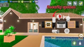 House designer fix and flip the final part adding a security system in house 🏡 screenshot 3