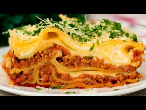 Video: Jednoduché A Chutné Lasagne