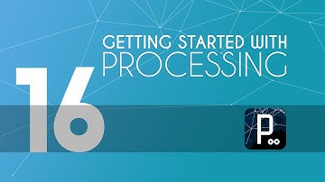 Processing tutorial - 16 - Bouncing in all directions in Processing