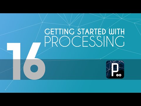 Processing tutorial - 16 - Bouncing in all directions in Processing