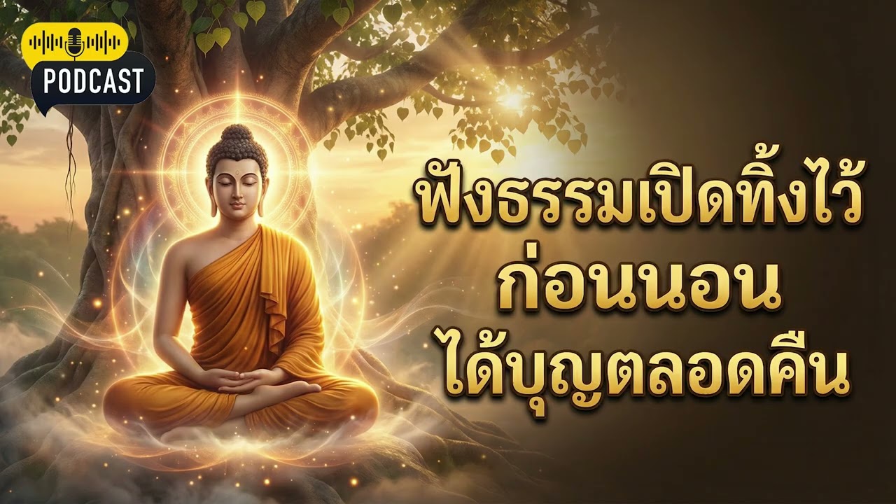 ฟังธรรมะเปิดทิ้งไว้ก่อนนอน ... รอยยิ้มของคุณตาในวันที่ไม่มีอะไรเหลือ    คือความสุขที่แท้จริง