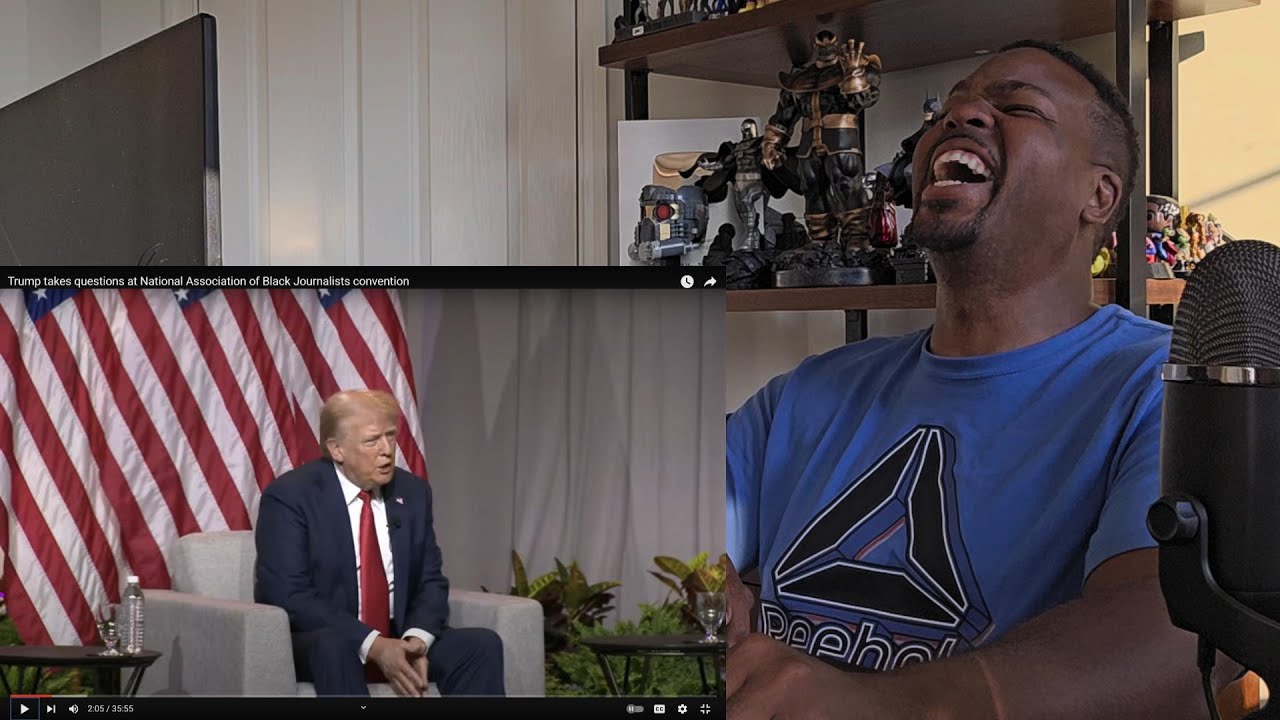 Donald Trump Takes Questions at National Association of Black Journalists Convention - Reaction!