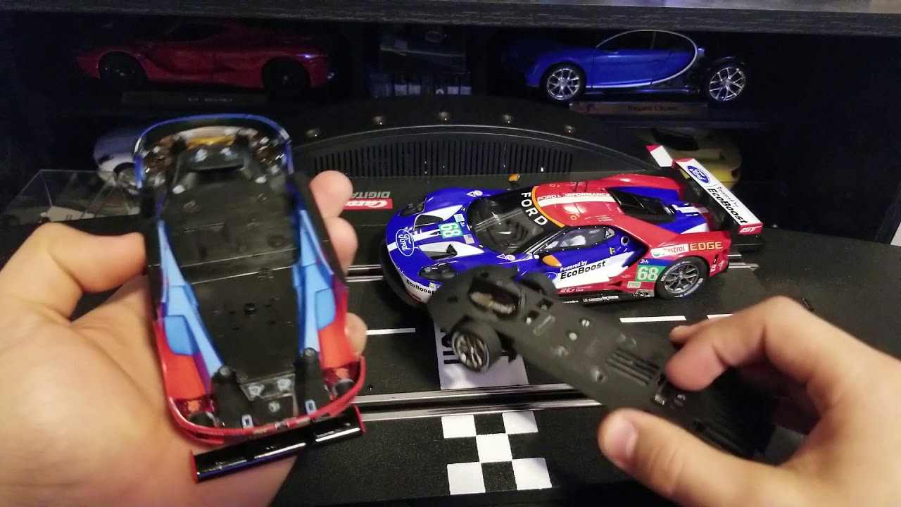 Carrera Digital 132 vs 124 - Ford GT Race Car - YouTube