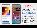 Oppo (F Series) ColorOS 16.1 Update : Schedule &amp; New Features🔥