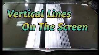 How to Fix Vertical Lines on the Screen LG LED TV (Tagalog)