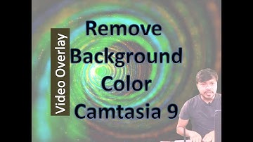 Remove Background Color in Camtasia 9 | Hindi