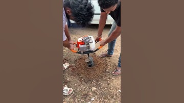 68cc Earth Auger without Drill-bit Rs.9500, 9787672239, Melur, Madurai #digging #drill #earthauger