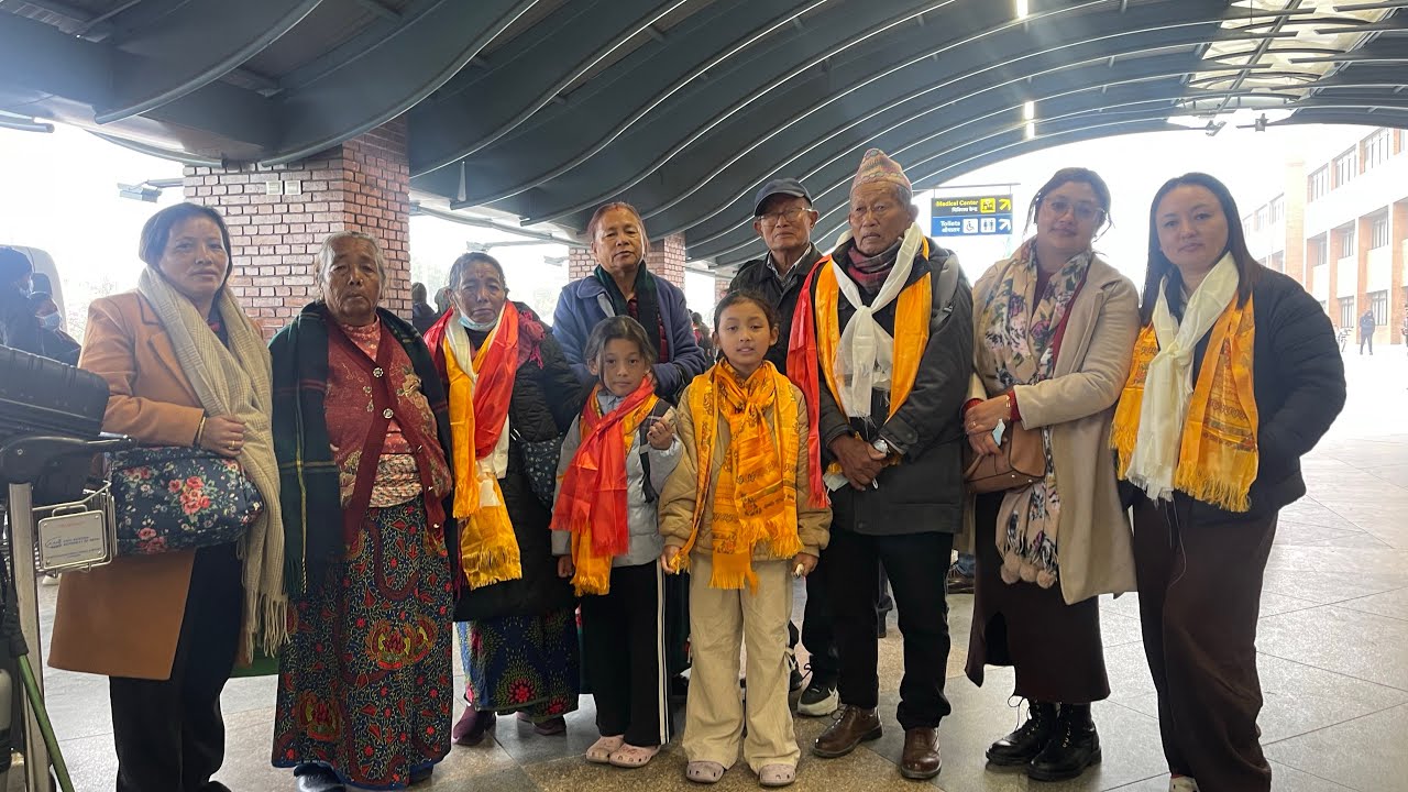 Aju kange bahini ra xhoriharulai Tribhuwan Airport ma bidai gardai ✈️✈️✈️🙏🙏💕💕👋👋✋✌️✌️