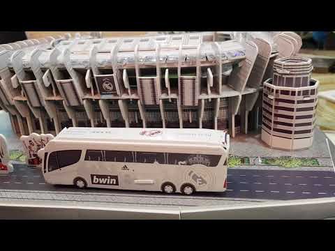 مجسم لملعب ريال مدريد