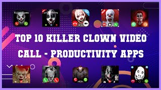Top 10 Killer Clown Video Call Android Apps screenshot 1