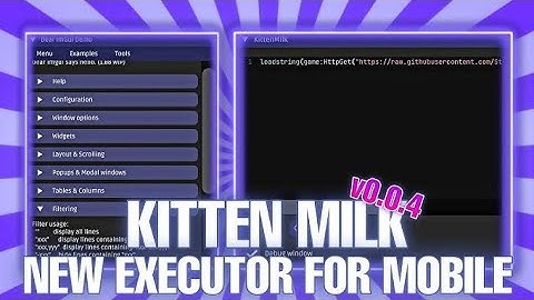 KittenMilk New Executor Showcasing | Better Than Arceus X?? 🤨🤨