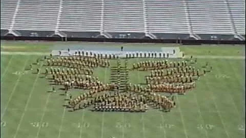 1998 ASU Sun Devil Marching Band: Band Day Performance