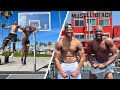 Extreme 1v1 AGAINST Professional BodyBuilder at MUSCLE BEACH