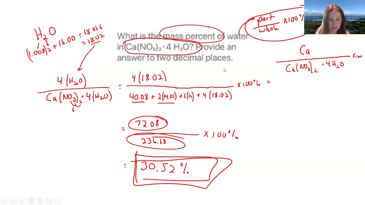 Chem 209 Q&A The Mole