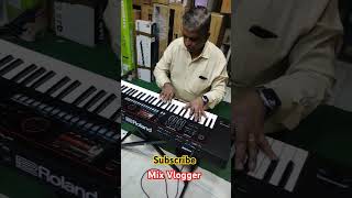 Roland keyboard XPS60 Happy Customer(Mix Vlogger)MumbaiFort #roland #keyboard #highlight #subscribe